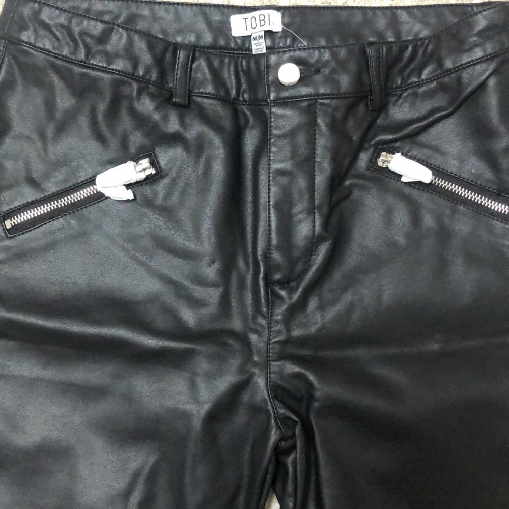 NWT Tobi Leather Pants - Picture 3 of 8